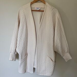 Vintage Mike & Me Quilted Cardigan